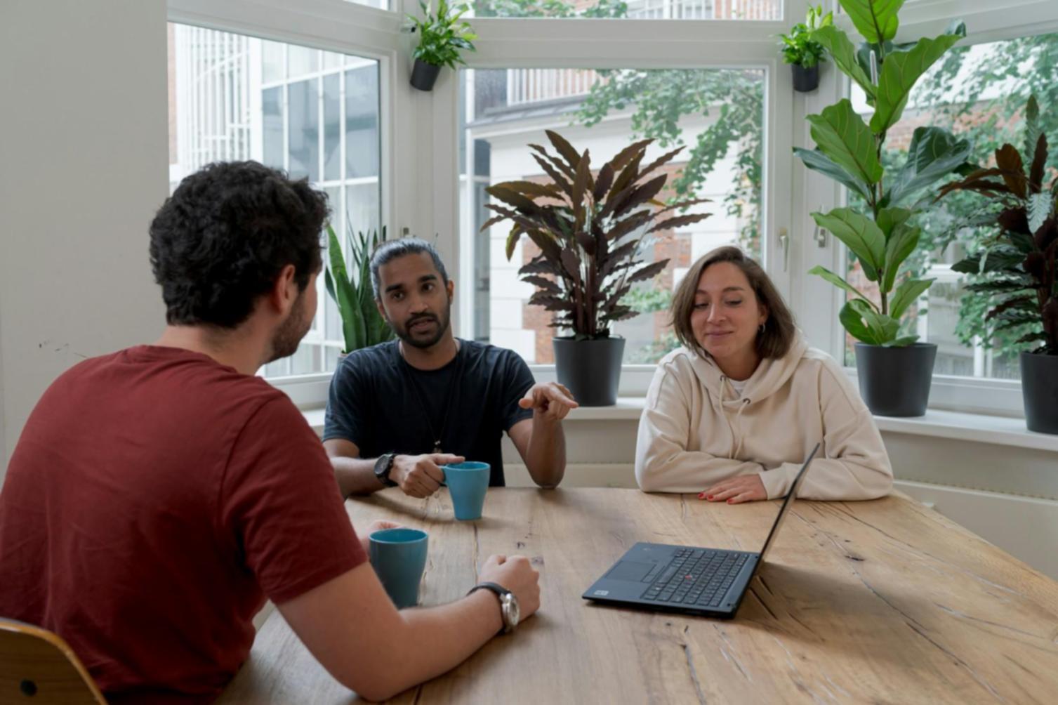 Financial planning notebook with graphs and charts